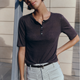 Layla Linen Top - Cocoa