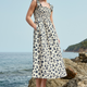 Bliss Dress - Ecru/Charcoal