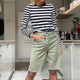 Lilia Bermuda Short - Sage Green