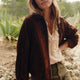 Eden Suede Jacket - Chocolate