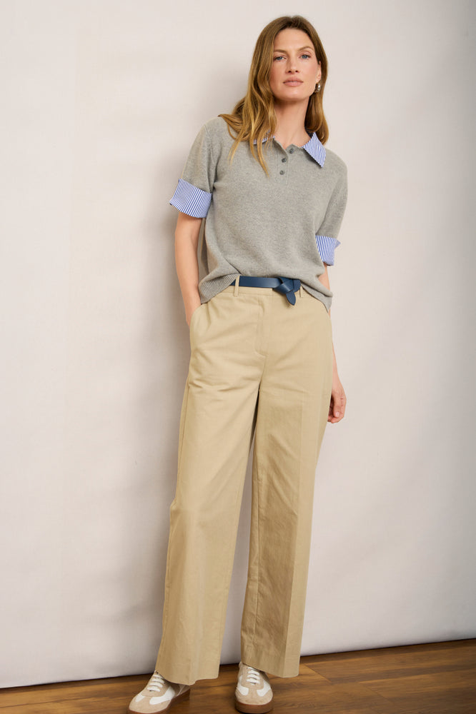 DB X Wyse Chino Trouser - Stone