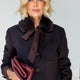 Cath x WYSE Shearling Collar - Chocolate