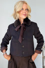Cath x WYSE Jackie Jacket - Chocolate Check