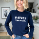 Cath x WYSE Slogan Jumper - Midnight