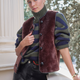Carina Duffle Gilet - Cocoa
