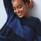 Sienna Brushed Jumper - Midnight/Purple Stripe