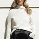 Erica Davies x WYSE Cashmere Roll-Neck Jumper - Ivory