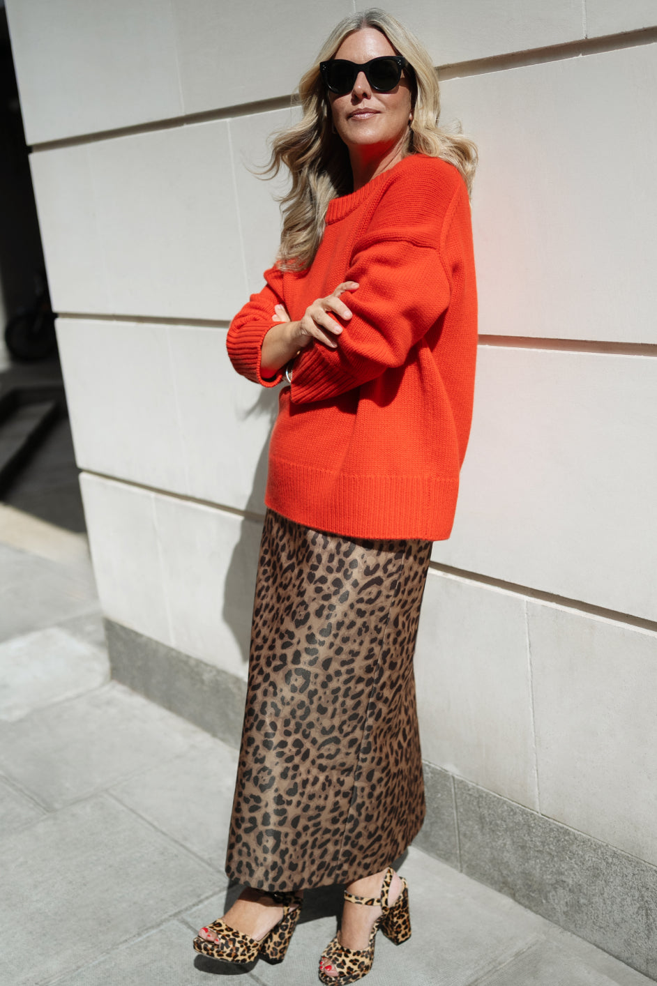 Erica Davies x WYSE Skirt - Leopard