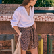 Valencia Short - Leopard