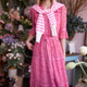 Samara Dress - Candy Pink Daisy Floral