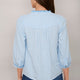 Francine Blouse - Blue/Ivory Stripe