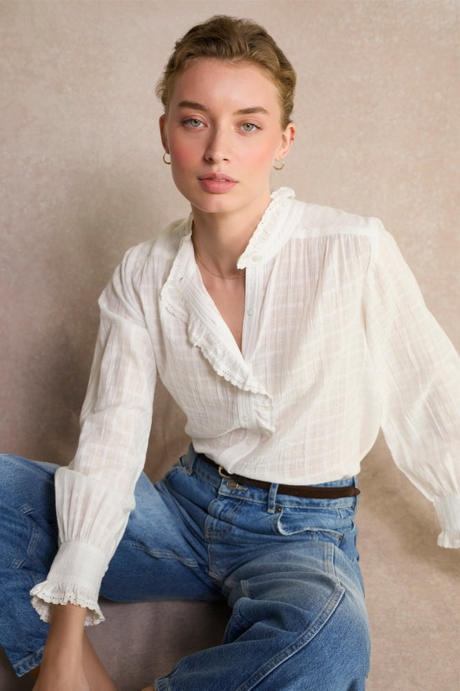 Francoise Blouse - White
