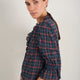 Frankie Blouse - Midnight/Evergreen Check
