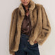 Frankie Faux Fur Jacket - Oatmeal