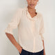 Frankie Silk Blouse - Oyster