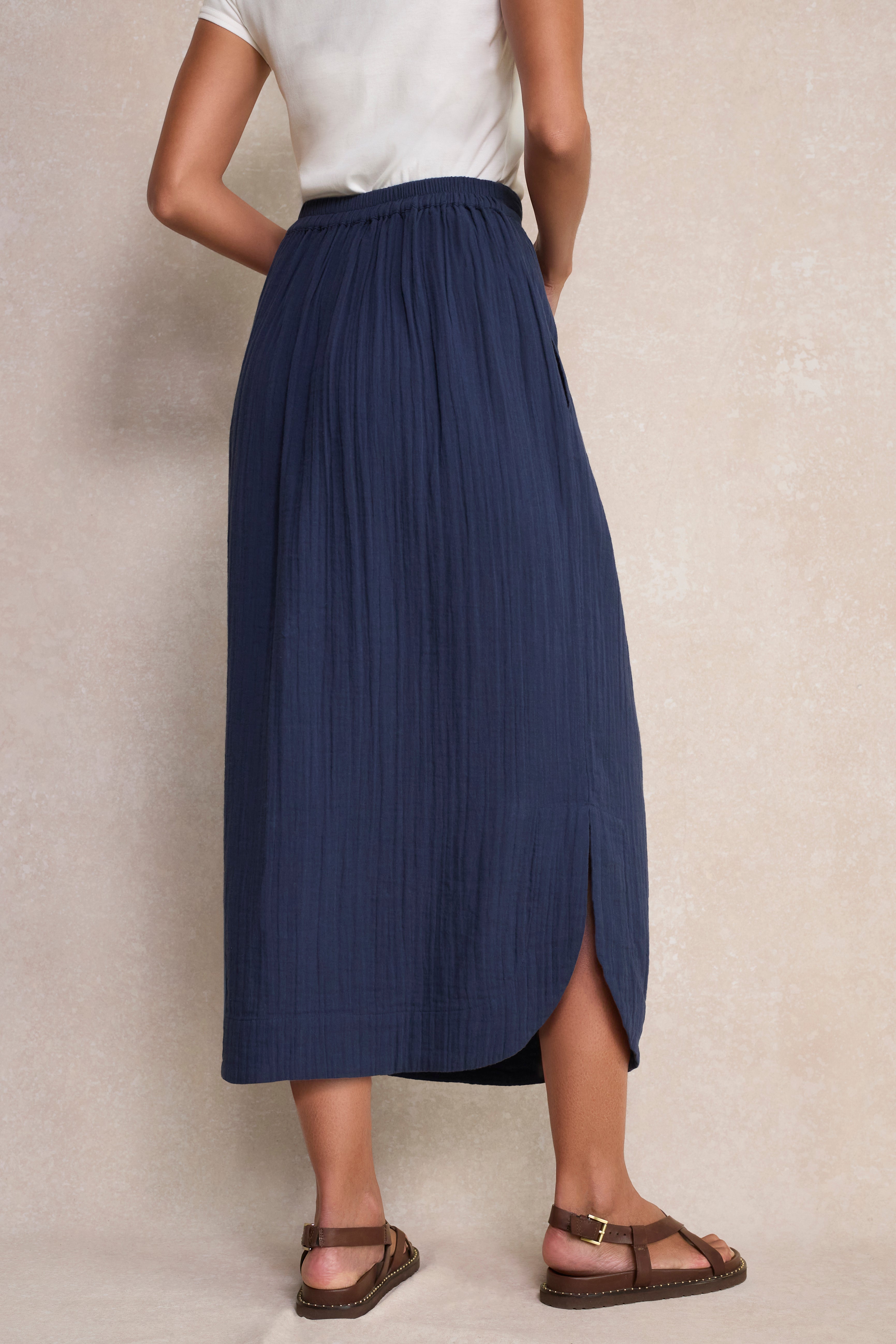 Freya Skirt - Deep Midnight