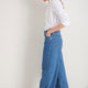 Freya Wide Leg Jean - Mid Wash