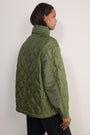 Gaia Quilted Coat - Khaki