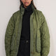 Gaia Quilted Coat - Khaki