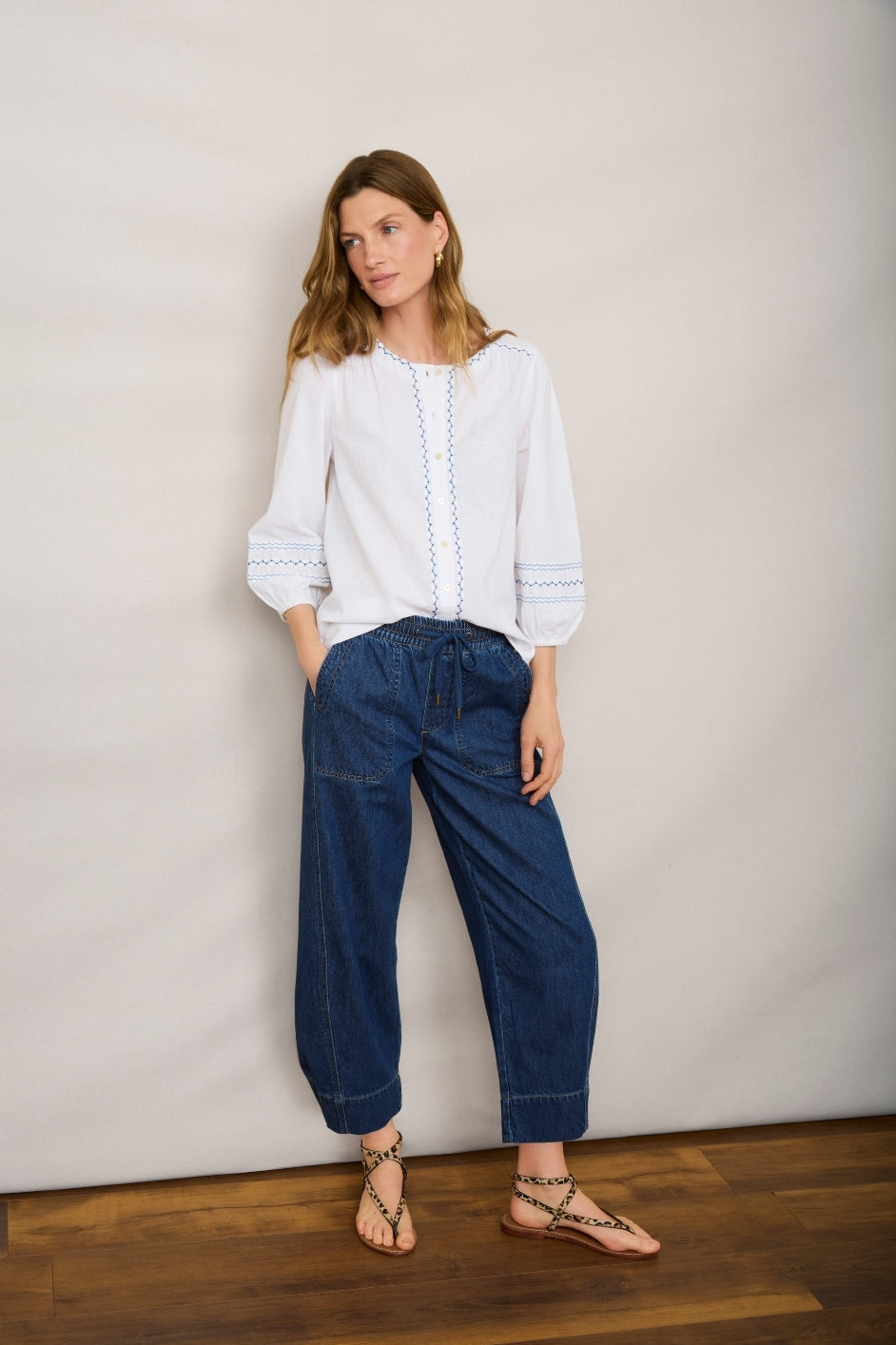 Luella Tie Jean - Rinse Wash