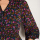 Georgina Dress - Autumn Garden Ditsy Metallic