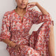 Georgina Dress - Warm Clay Layered Ditsy