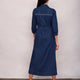 Gianna Scallop Dress - Denim