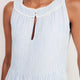Hallie Halterneck Dress - Blue/White Stripe