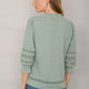 Harper Blouse - Thyme Green