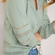 Harper Blouse - Thyme Green