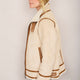 Holly Aviator Jacket - Beige