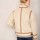 Holly Aviator Jacket - Beige