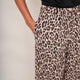 Isla Plisse Trouser - Leopard
