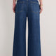 Imogen Cropped Wide Leg Jean - Mid Wash