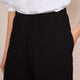 Ingrid Plisse Trouser - Black
