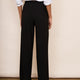 Ingrid Plisse Trouser - Black