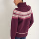 Iris Fairisle Jumper - Deep Fig