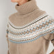 Iris Fairisle Jumper - Oat Melange