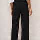 Isla Plisse Trouser - Black