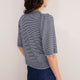 Ivy Jumper - Midnight/Ivory Micro Stripe