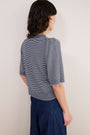 Ivy Jumper - Midnight/Ivory Micro Stripe