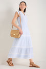 Jacinda Dress - Sky Blue/White Stripe
