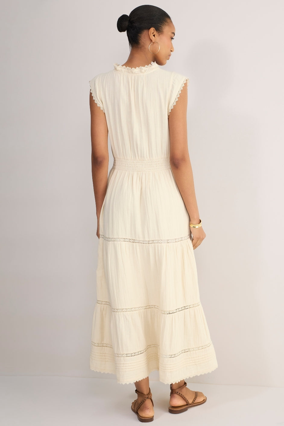 Jacinda Dress - Sandstone