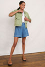 Jade Sailor Short - Mid Wash