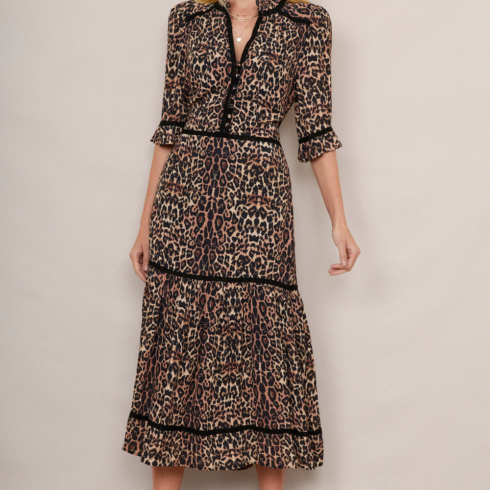 Jodi Dress - Leopard