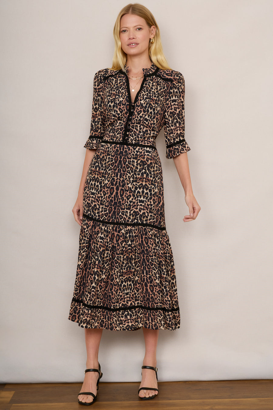 Jodi Dress - Leopard