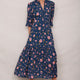 Jodi Dress - Navy Floral