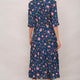 Jodi Dress - Navy Floral