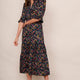 Jodi Floral Dress - Midnight