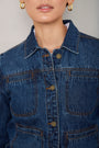 Karla Denim Jacket - Mid Wash